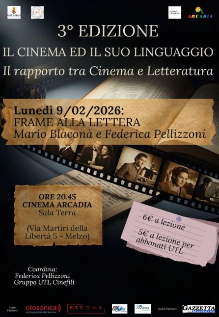 CORSO CINEMA E LETTERATURA - LEZIONE 3 [ARCADIA]